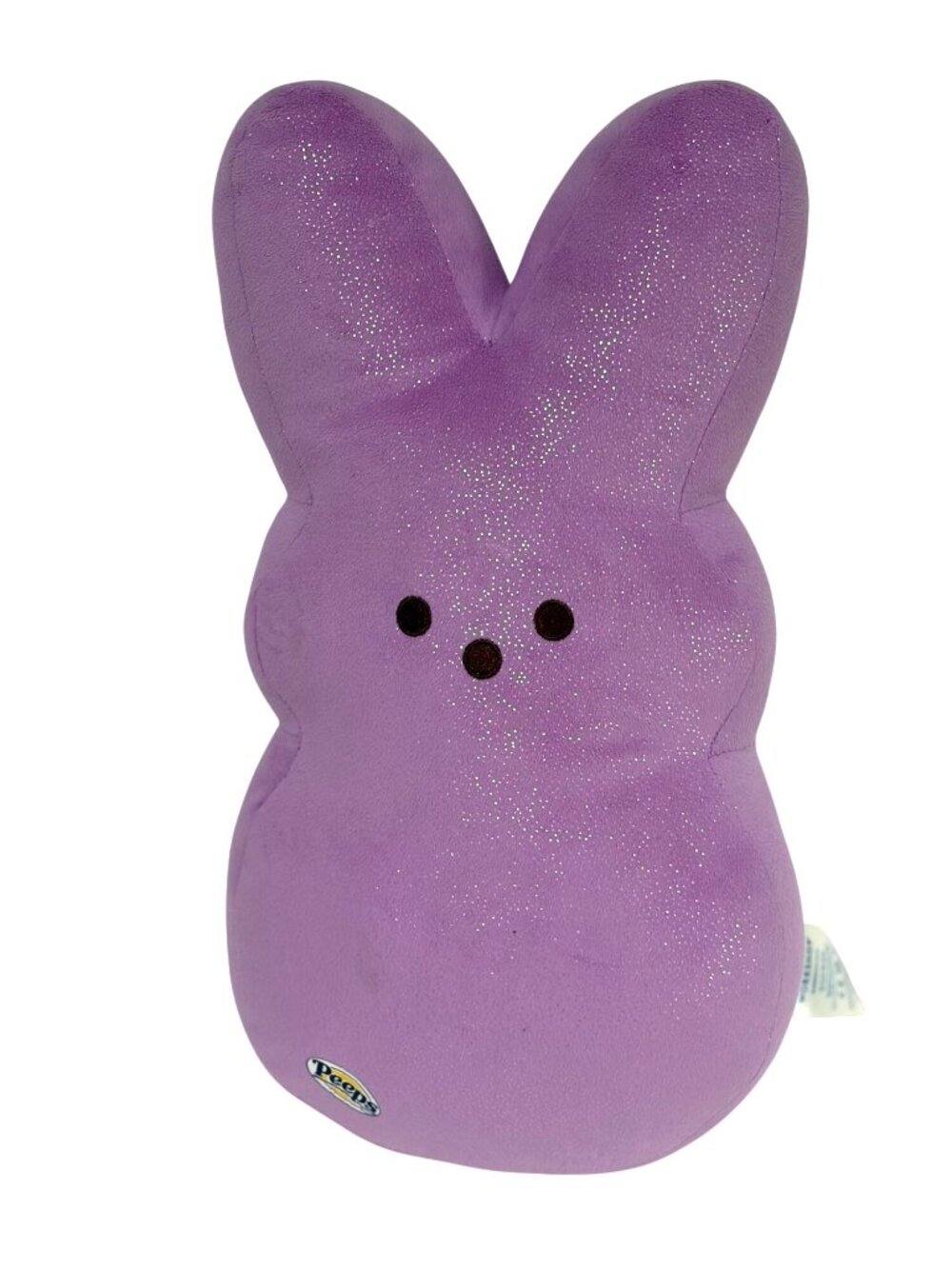 Build A Bear Purple Plush Peeps Bunny Rabbit Sparkle 16 in Tall Stuffed Animal D